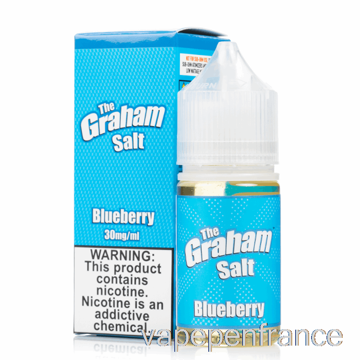 Sel De Myrtille - Le Graham - E-liquide Mamasan - 30 Ml 50 Mg Stylo Vape